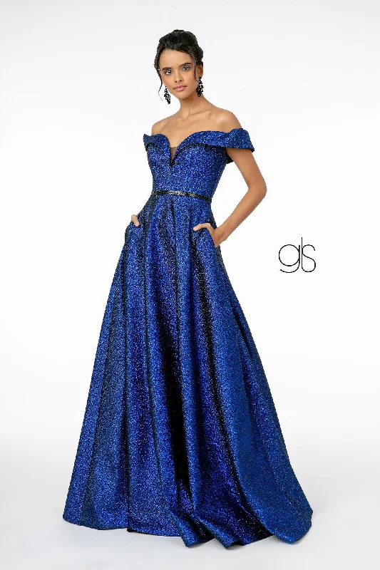 Illusion V-Neck Prom Long Dress Sale