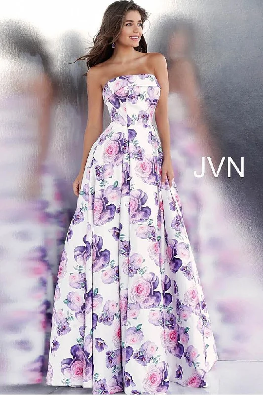 Jovani 67999 Strapless Long Prom Dress