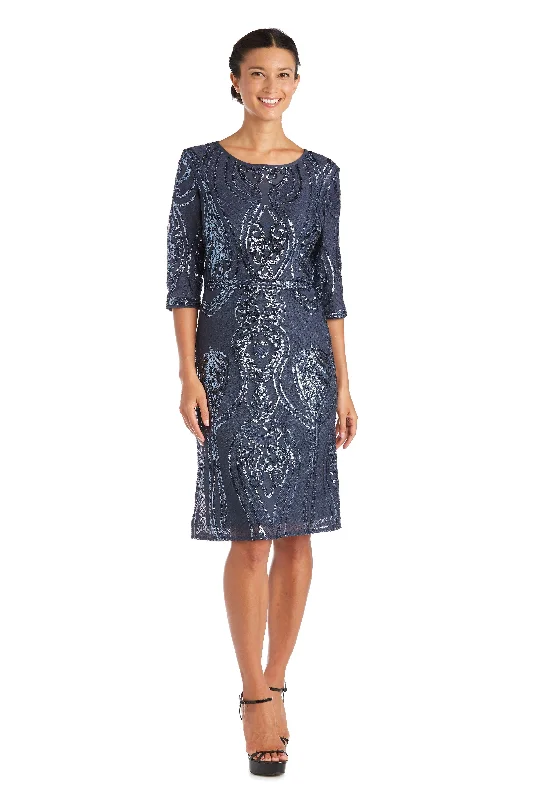 R&M Richards 7434 Short Mother Of The Bride Dress Sale