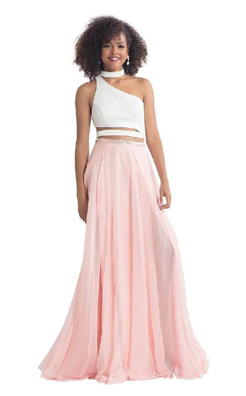 Rachel Allan Prom Two Piece Formal Long Dress 6045