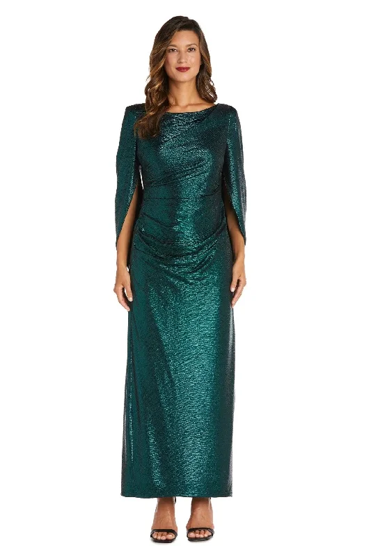 R&M Richards 7472P Long Formal Petite Dress