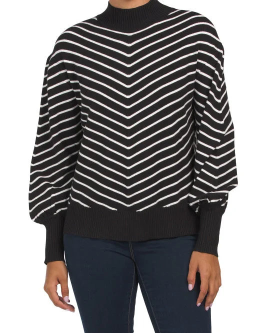 LAUNDRY Striped Sweater