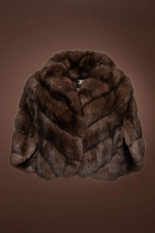 Russian Sable Fur Cape