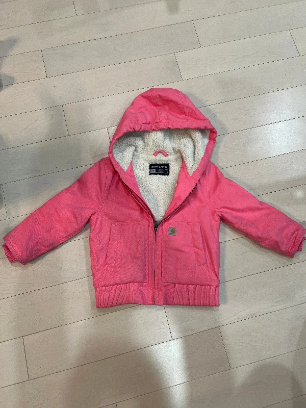 Carhartt Sherpa lined jacket Pink 4T