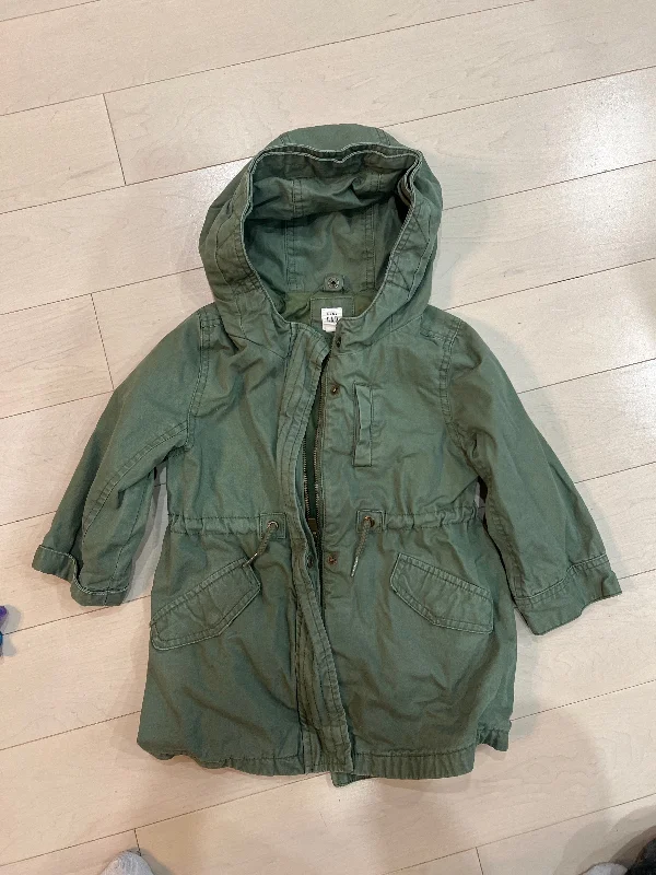 Baby Gap Green cargo zip up jacket- goes with vest sold separately 3T