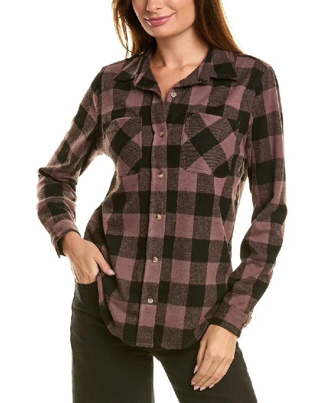 beachlunchlounge Sally Brushed Flannel Shirt