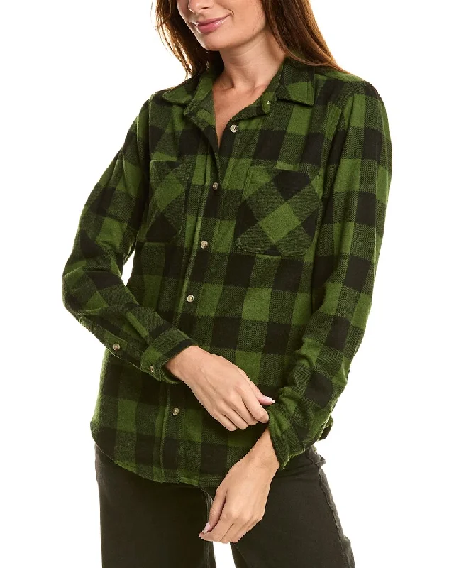 beachlunchlounge Sally Brushed Flannel Shirt