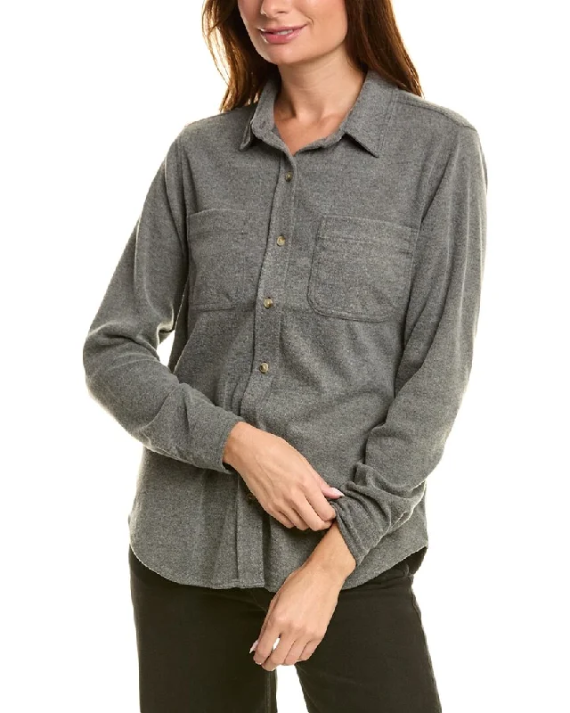 beachlunchlounge Sally Brushed Flannel Shirt