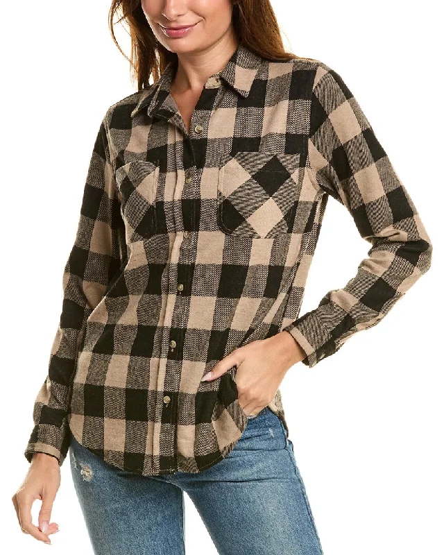 beachlunchlounge Sally Brushed Flannel Shirt