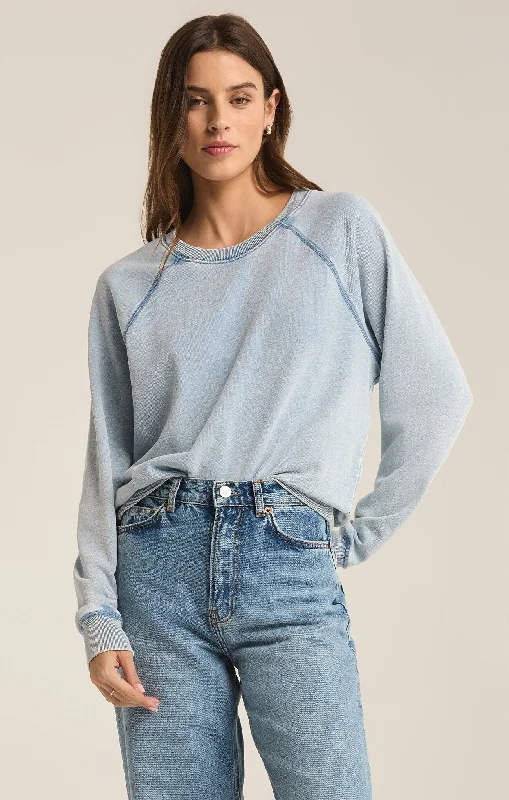 Z Supply - Saldana Knit Denim Top