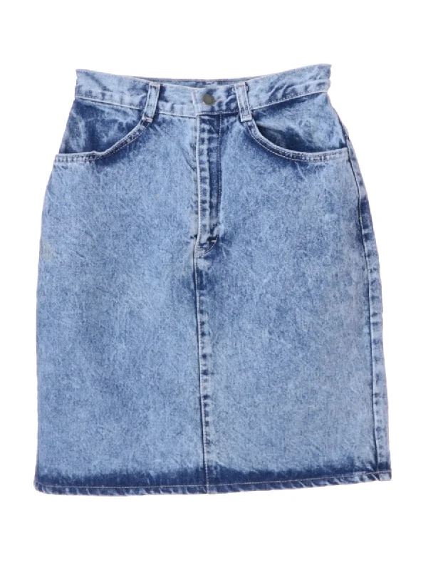 Denim Mini Skirt