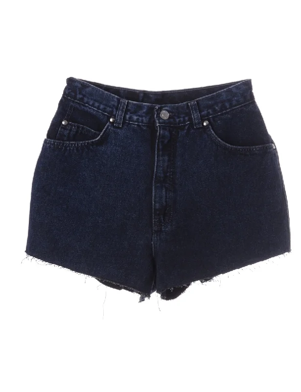 Label Molly Frayed Denim Shorts