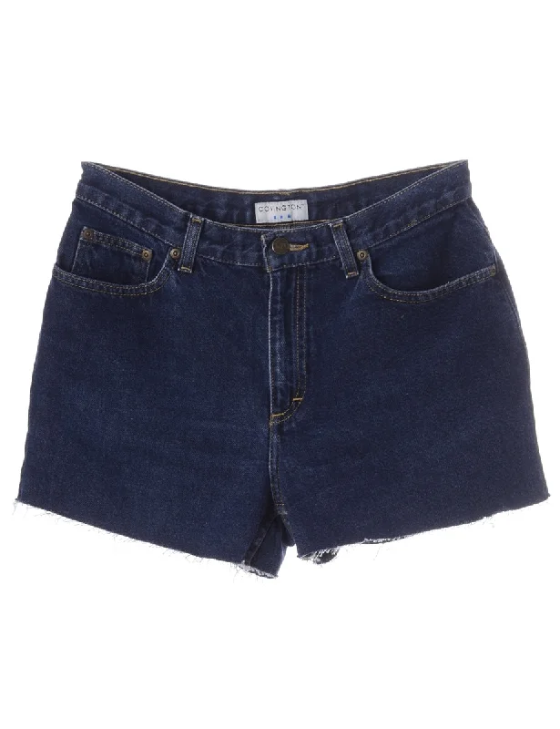 Label Molly Frayed Denim Shorts