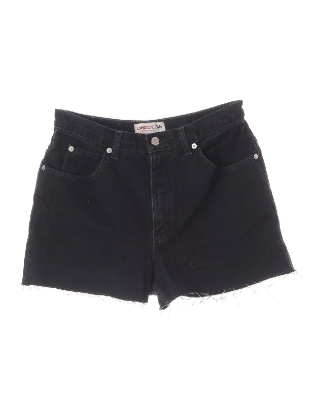 Label Molly Frayed Denim Shorts