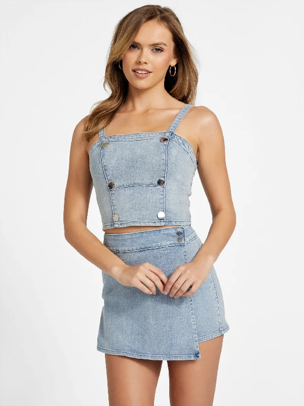 Zulema Denim Top