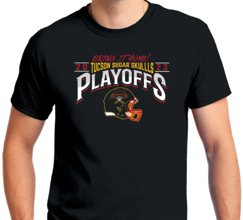 2023 Playoff Logo Gildan Ultra T-Shirt - Black