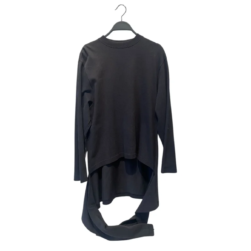 BALENCIAGA/LS T-Shirt/XS/Cotton/GRY/wrap around