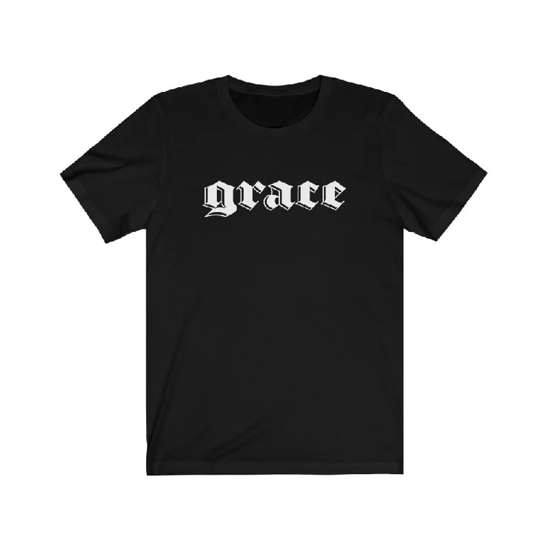 Grace Chapel Gothic Text T-Shirt