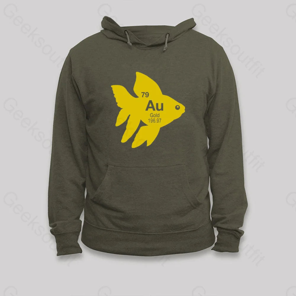 Au Gold Fish Hoodie