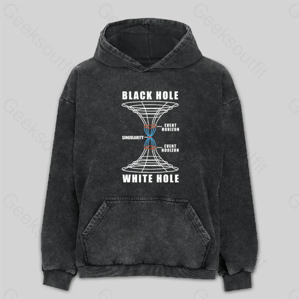 Black Hole Washed Hoodie