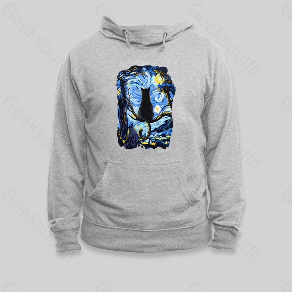 CAT STARRY NIGHT Hoodie