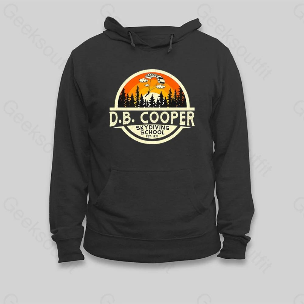 D B Coopers Skydiving School Portland Oregon Hoodie