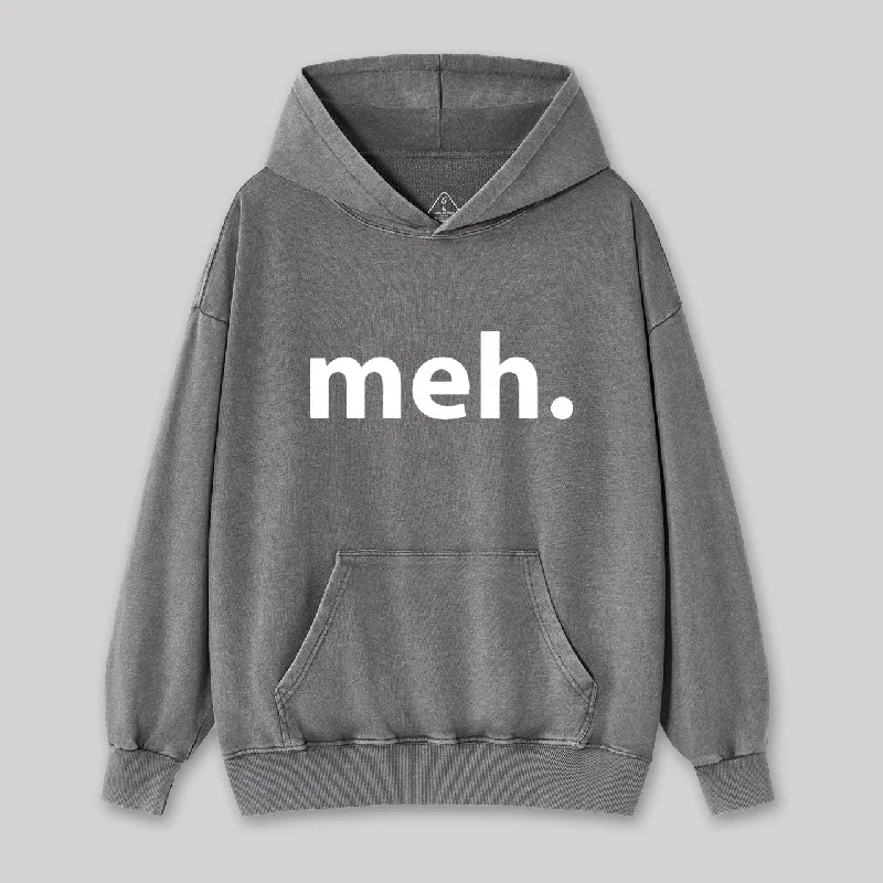 Meh Washed Hoodie