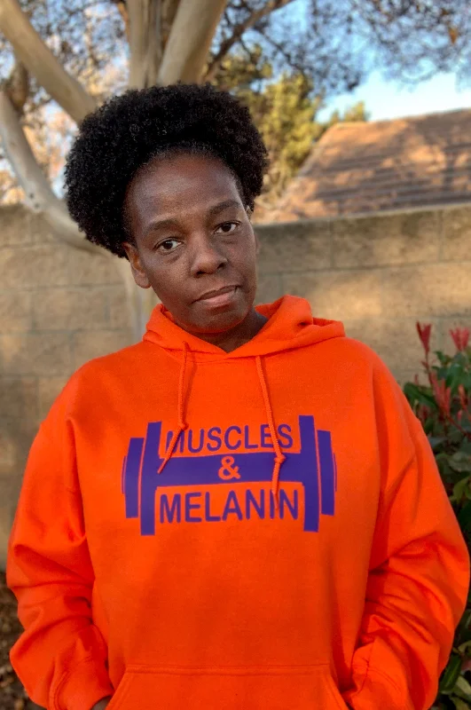 Muscles & Melanin Bright Colors Hoodie