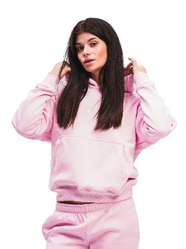 BABY PINK HOODIE