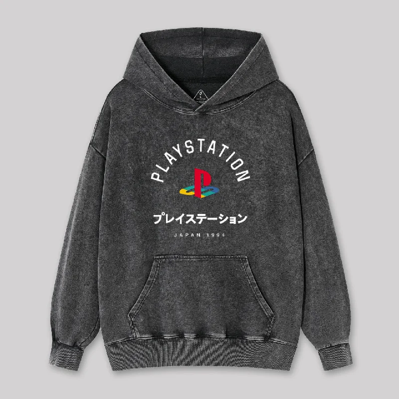 PlayStation Japanese Classic Washed Hoodie