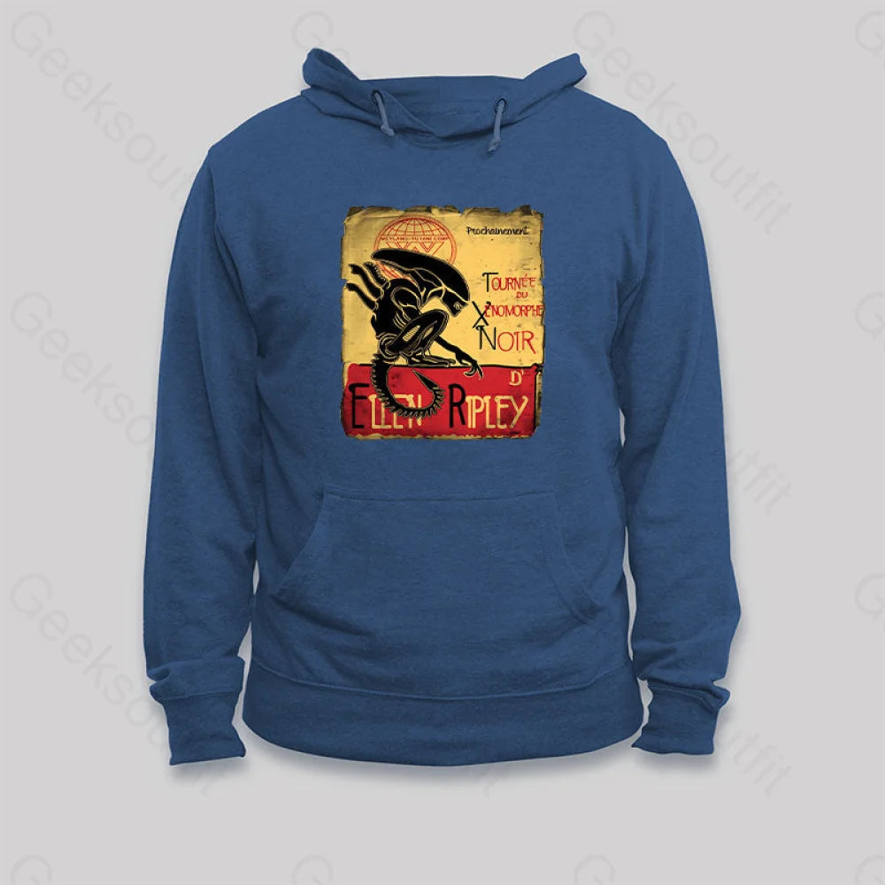 Tournee Du Xenomorphe Doir Hoodie