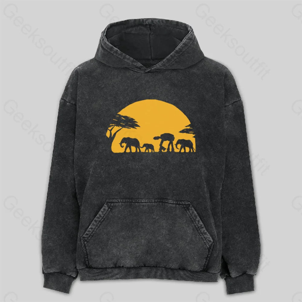 Unforgettable Walk Washed Hoodie