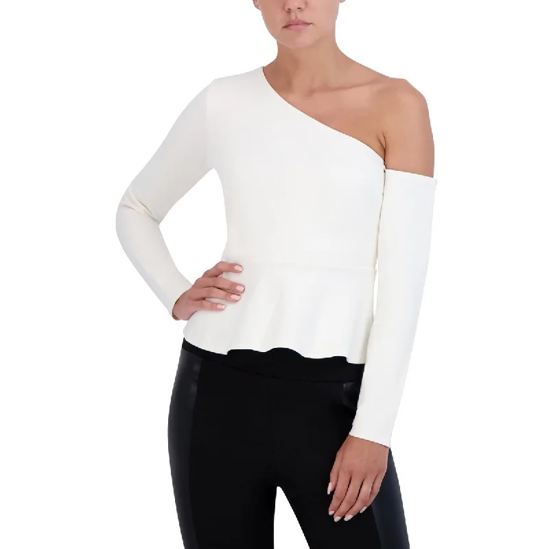 Womens Ribbed Sleeveless Off The Shoulder