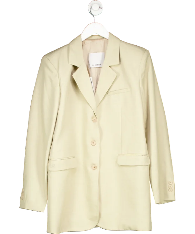 De Rococo Beige Oversize Daddy Blazer UK S