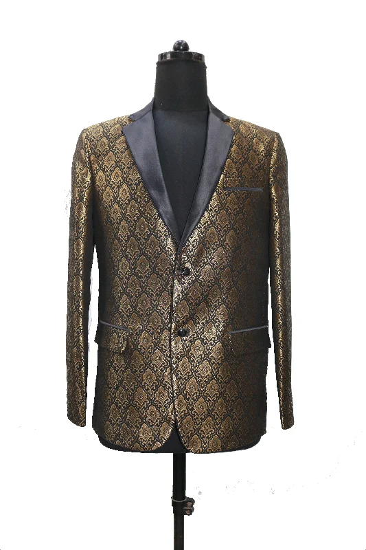 Gold Foil Blazer