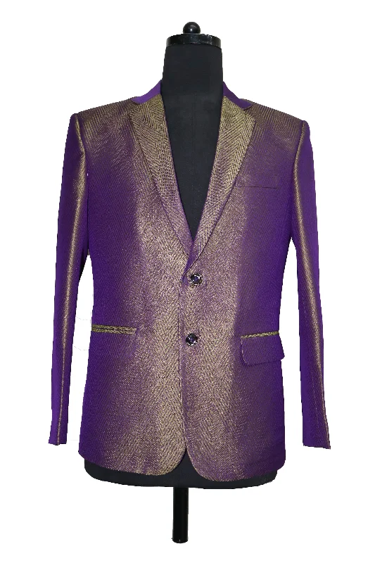 Green and Purple Diamond Blazer