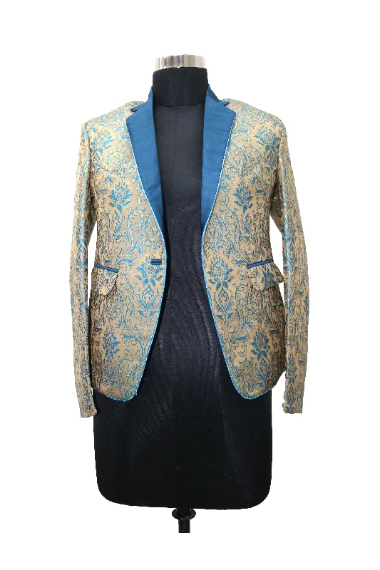 Ladies Blonde Power Blazer