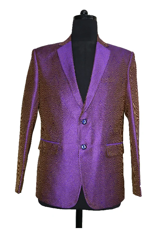 Purple Diamond Blazer