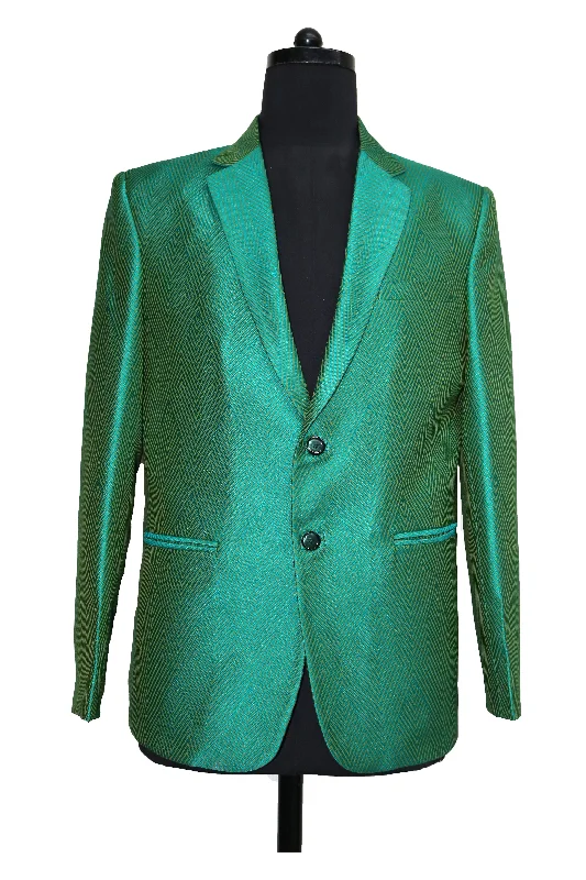 Teal Diamond Blazer